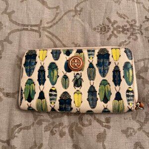 Tory Burch Bugs Collection Wallet – Statement Piece – Excellent Condition